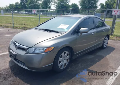 2007 Honda Civic Lx z USA, uszkodzony, nr VIN 2HGFA16537H314314